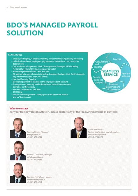 bdo payroll services